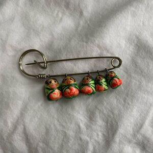Matryoshka Nesting Dolls Pin